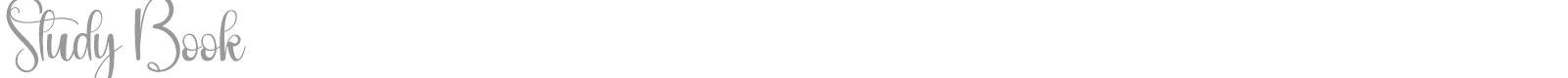 Study Book font preview